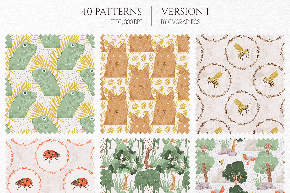 Into the Wild Collection, an Animal Illustration by GVGraphics (Photo 10 of 24)