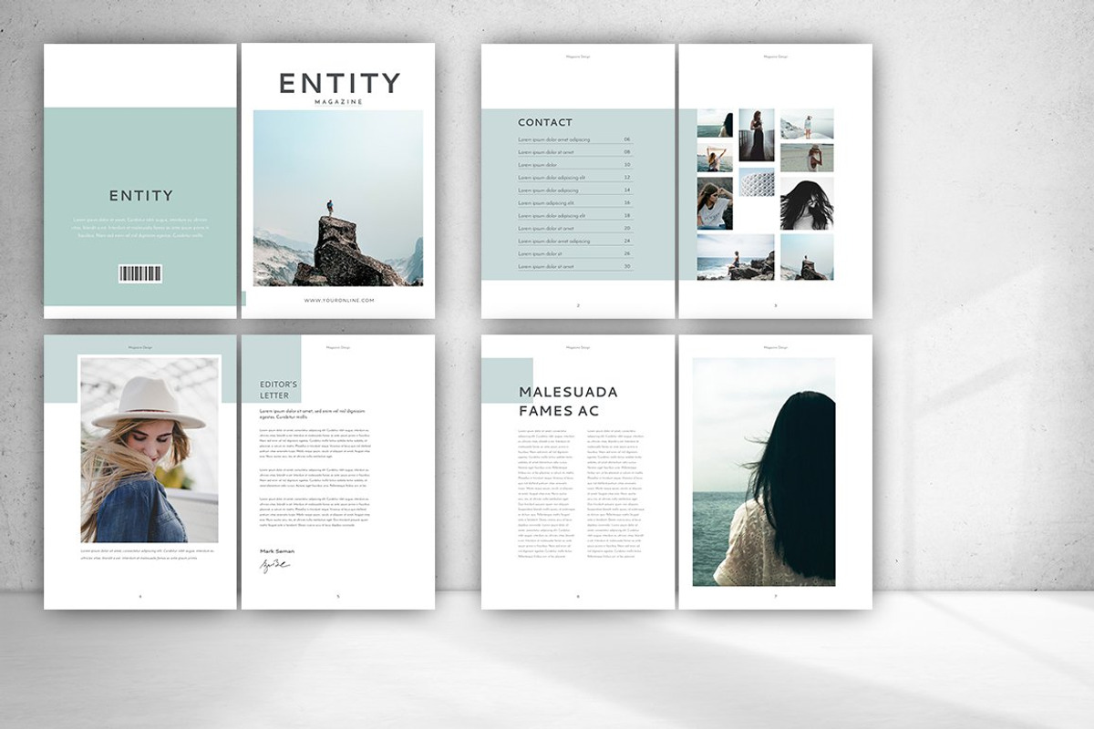Magazine Bundle, a Magazine Template by design_pick (Photo 8 of 21)