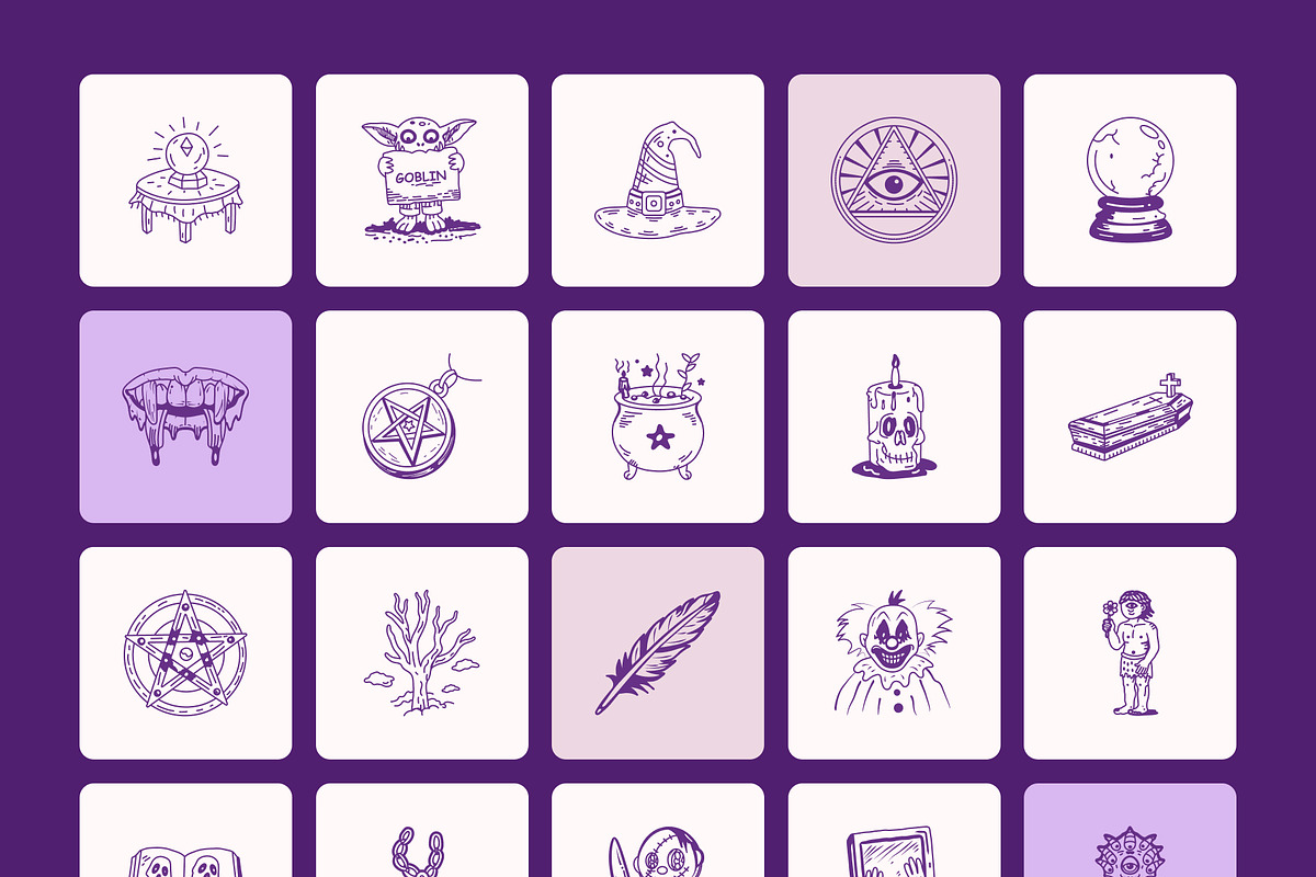 455 Celebration Doodles, an Outline Icon by Brickclay (Photo 10 of 14)
