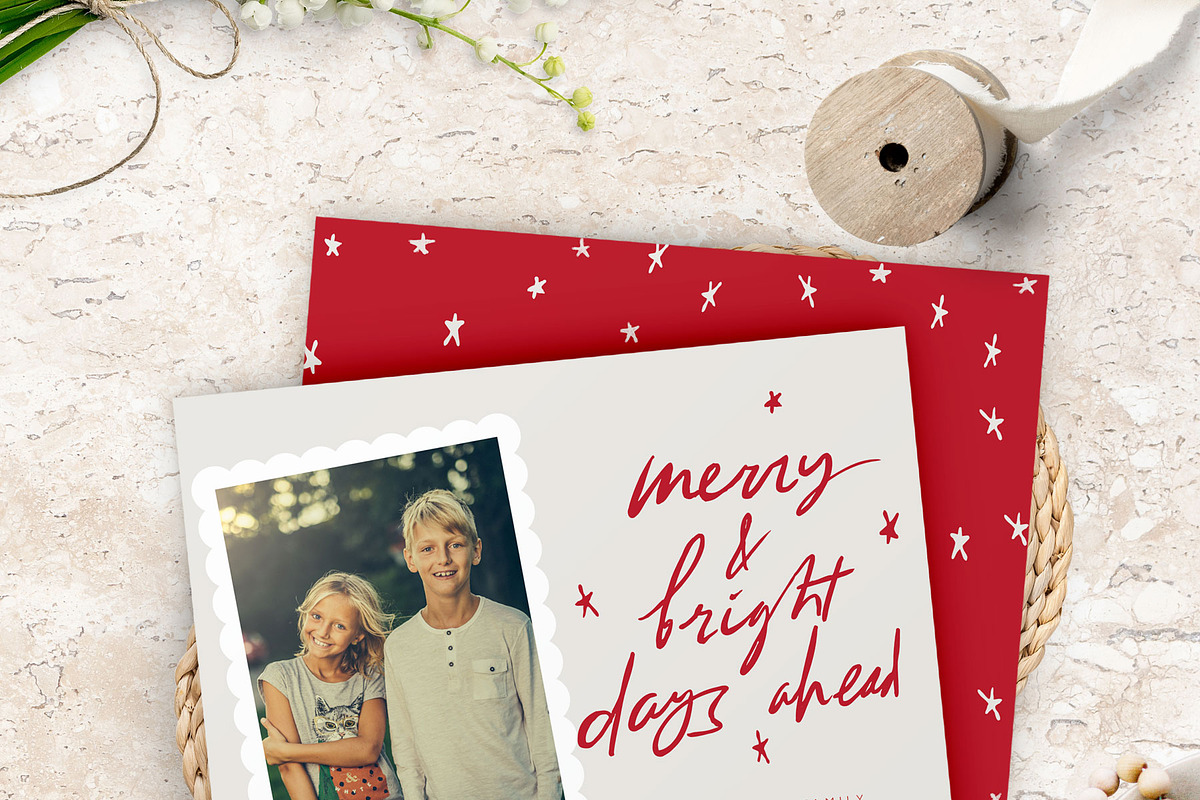 Christmas Card Templates 2026, a Card Template by 7th Avenue Designs (Photo 4 of 11)