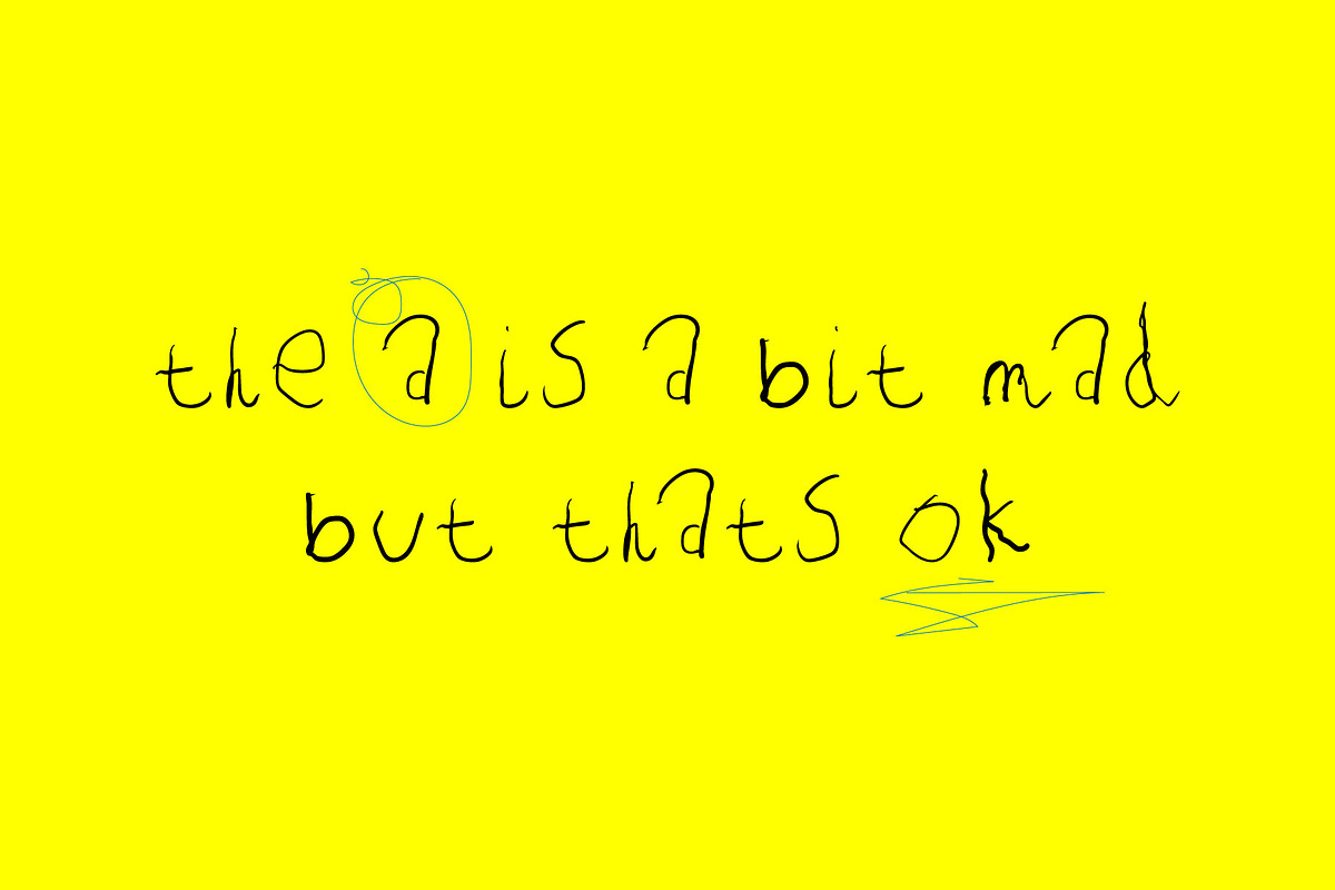 Alphabez | Hand Drawn font, a Handwritten Font by Supersimbo © (Photo 2 of 6)