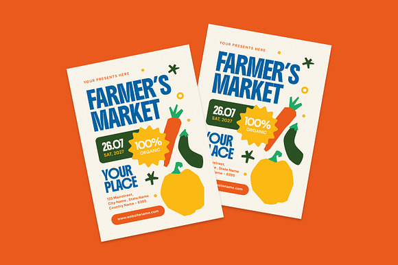 Farmer Market - Flyer preview 4