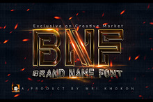 Brand Name Font