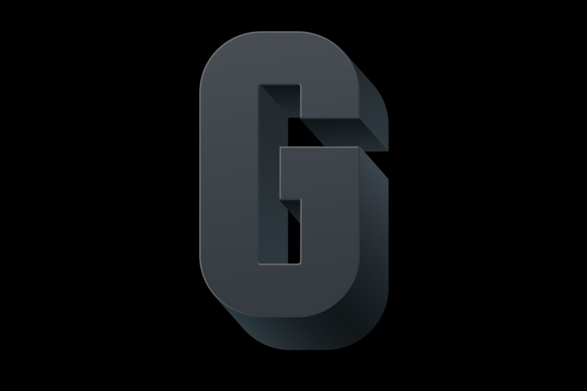 Vector illustration of 3d alphabet preview 5