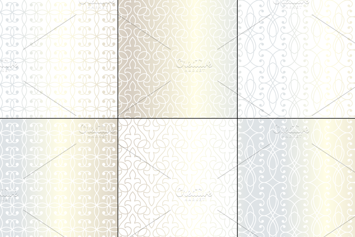 Silver Wrought Iron Patterns preview 4
