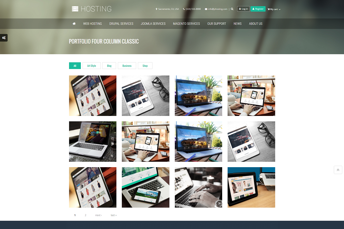 Hosting - Multipurpose Drupal Theme, a Websites & App Template by osstemplate (Photo 3 of 3)