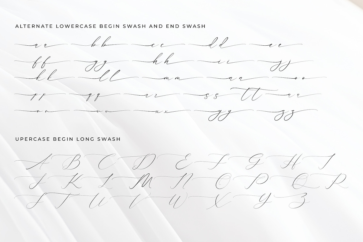 Flavinda Wedding Calligraphy Font, a Script Font by RantautypeStudio (Photo 14 of 16)