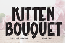 Kitten Bouquet | Script Font