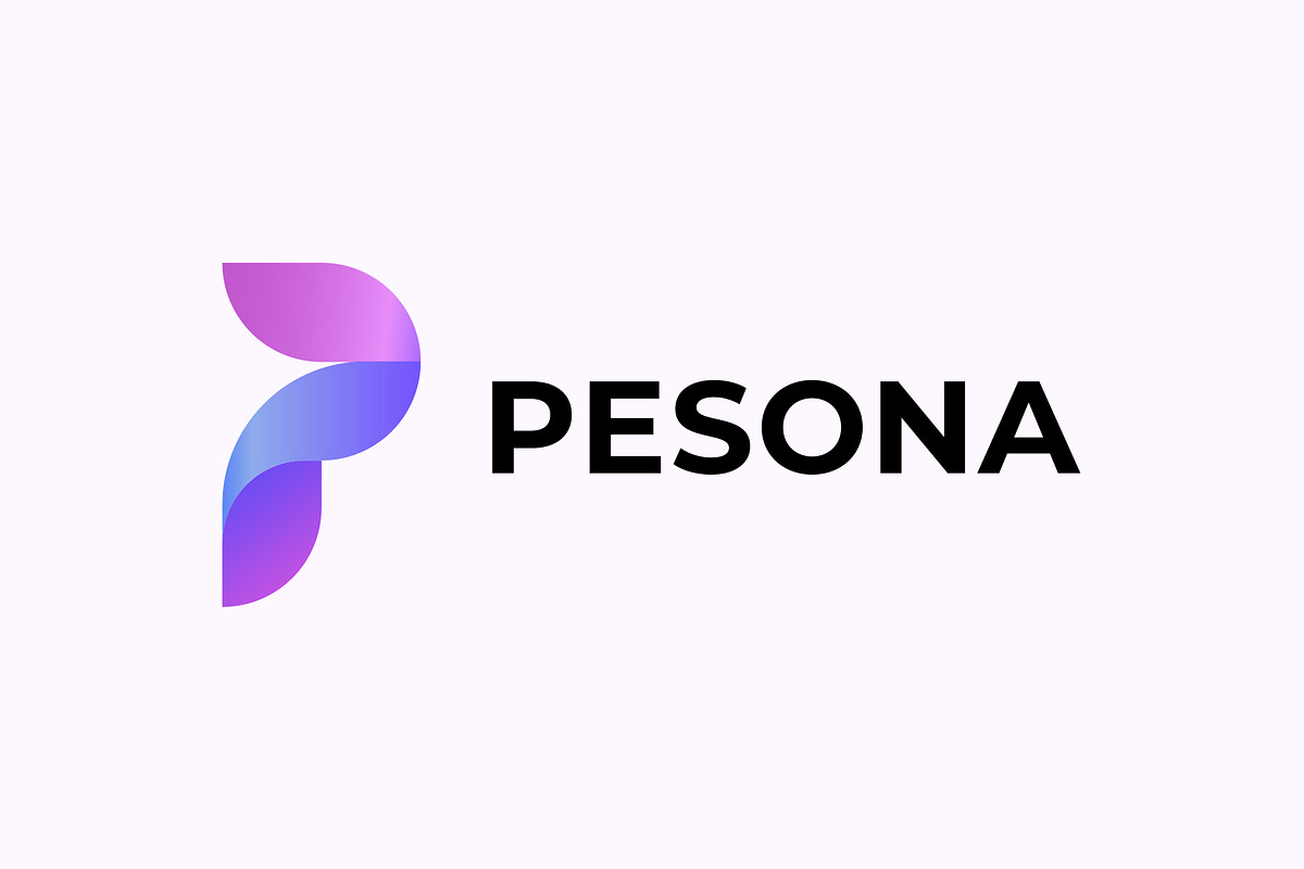Gradient letter P logo template, a Branding & Logo Template by takuloerizal (Photo 2 of 2)
