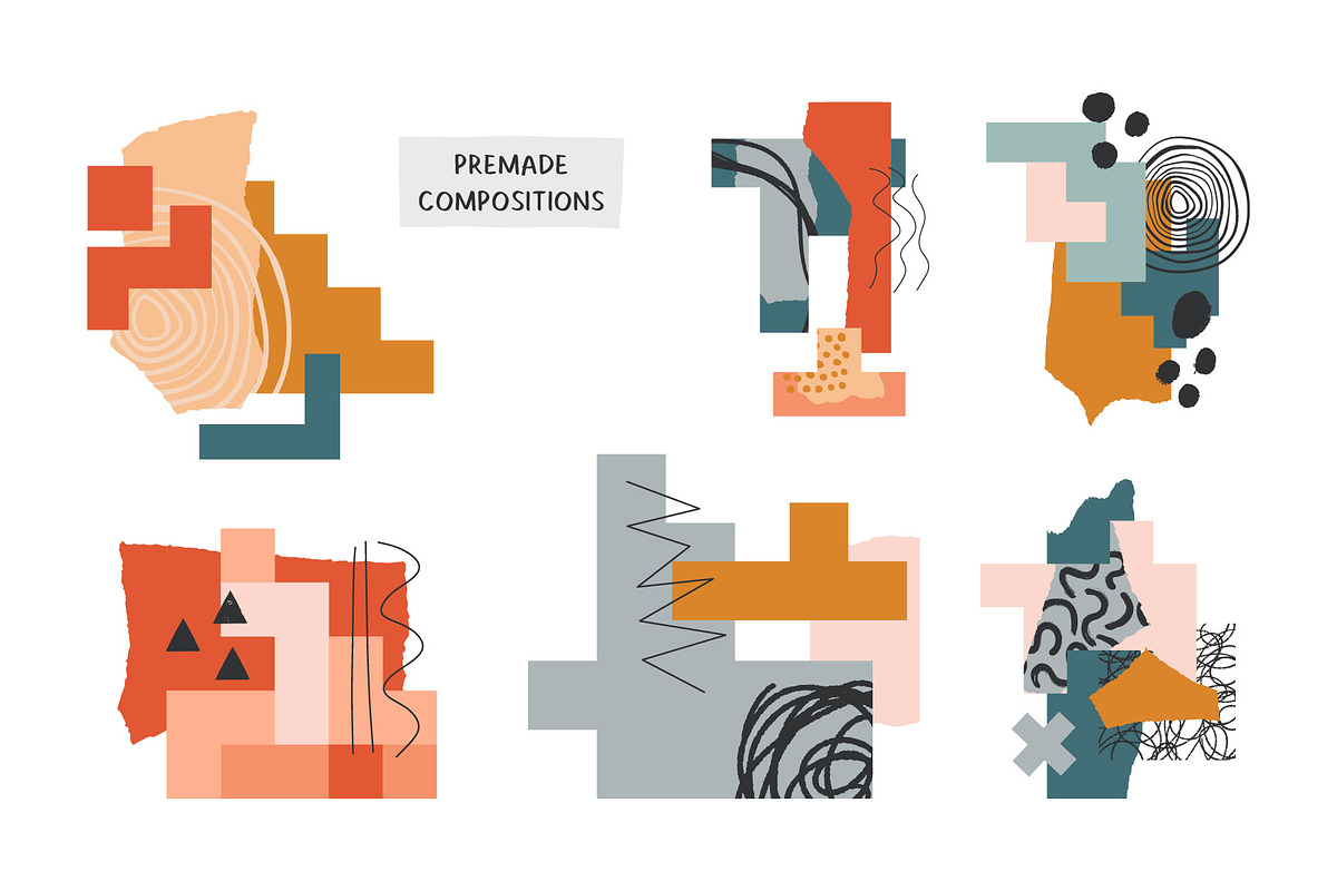 Modern & Abstract. Geometric Shapes, an Object Graphic by MaNechaeva (Photo 12 of 16)