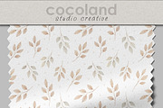 Autumn Watercolor Leaves Pattern, a Pattern Graphic by Kreeya Art Shop (Thumbnail 4 of 13)