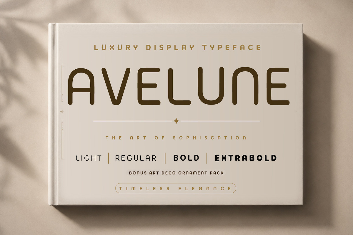 AVELUNE - Timeless Luxury Font, a Sans Serif Font by HypeWorksCo (Photo 11 of 19)
