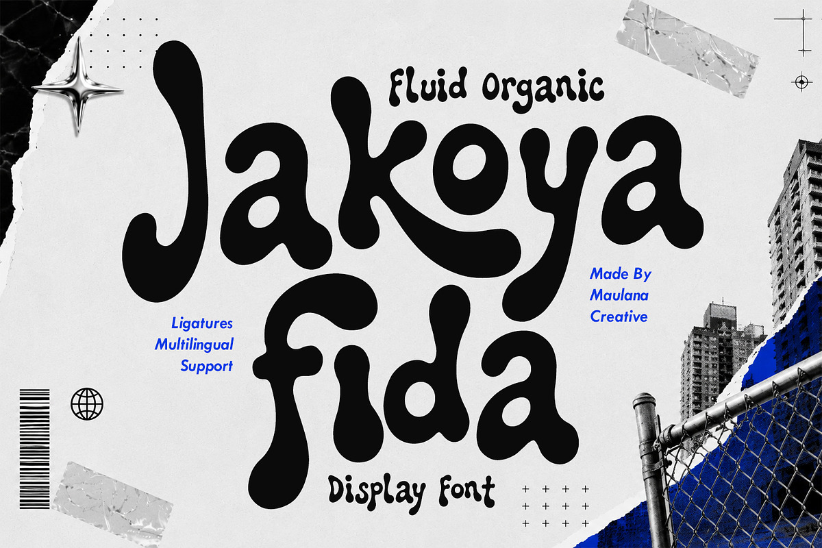 Jakoya Fida Fluid Organic Font, a Handwritten Font by Maulana Creative (Photo 1 of 7)