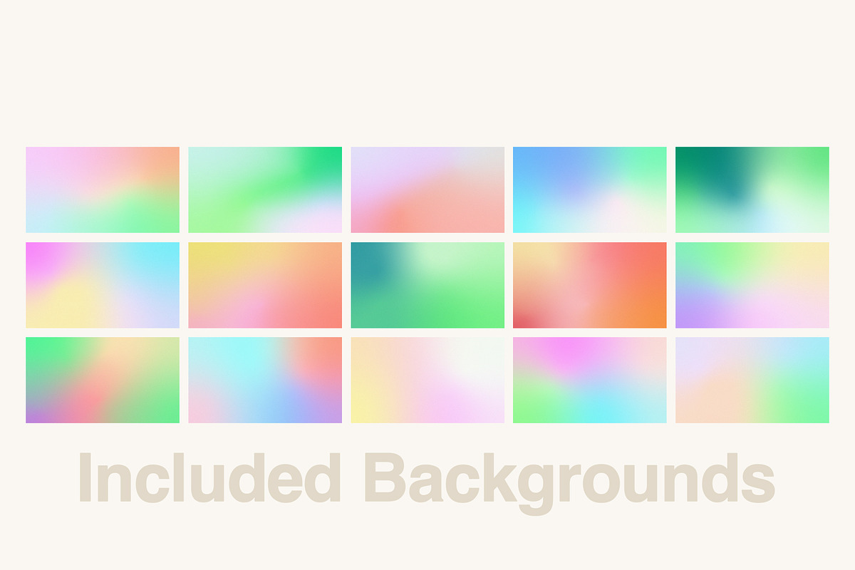 Pastel Gradient Backgrounds Vol 1, a Background Graphic by Skaler Lab (Photo 6 of 7)