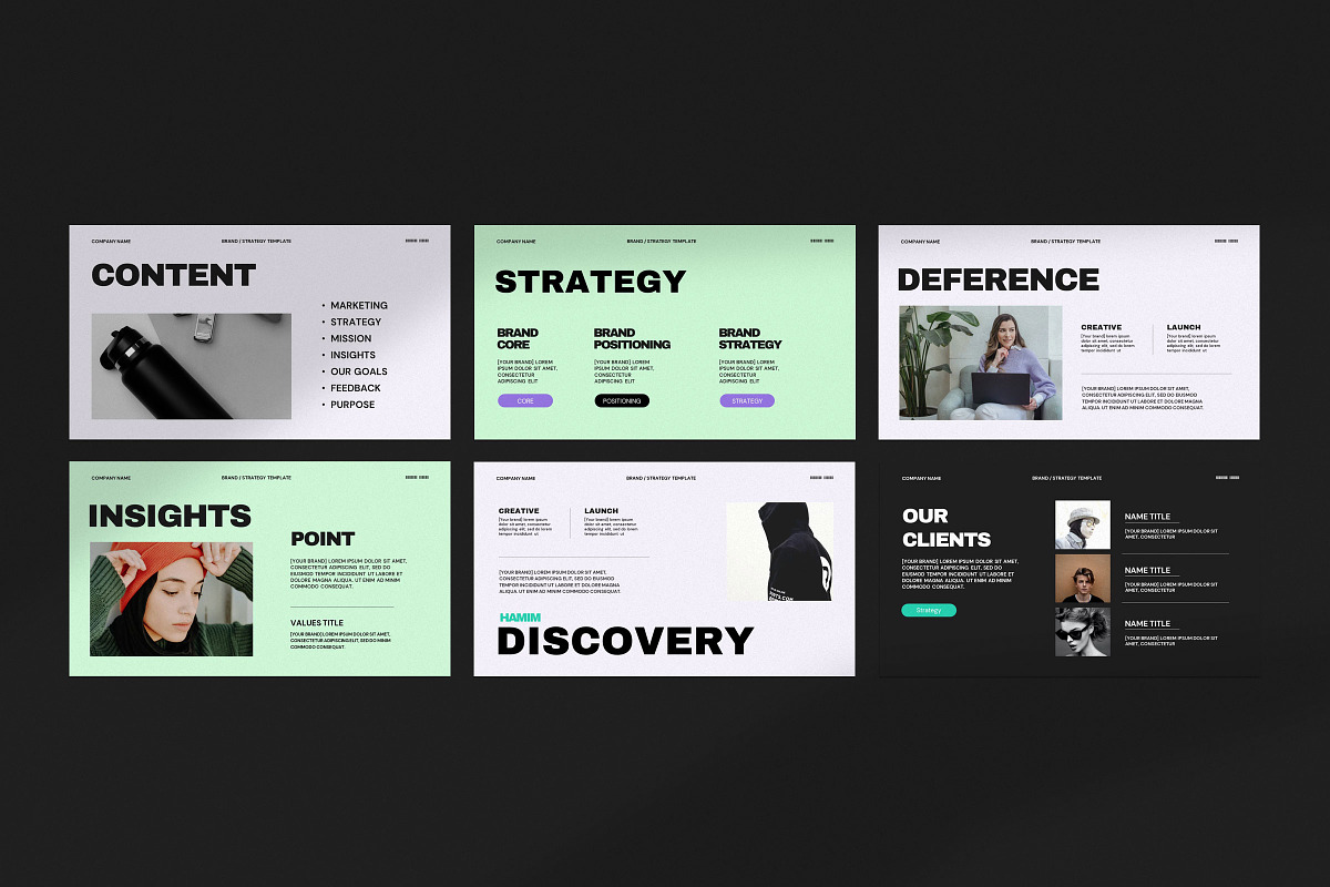 Brand Strategy Guide Template, a Presentation Template by Studio Industry (Photo 5 of 10)