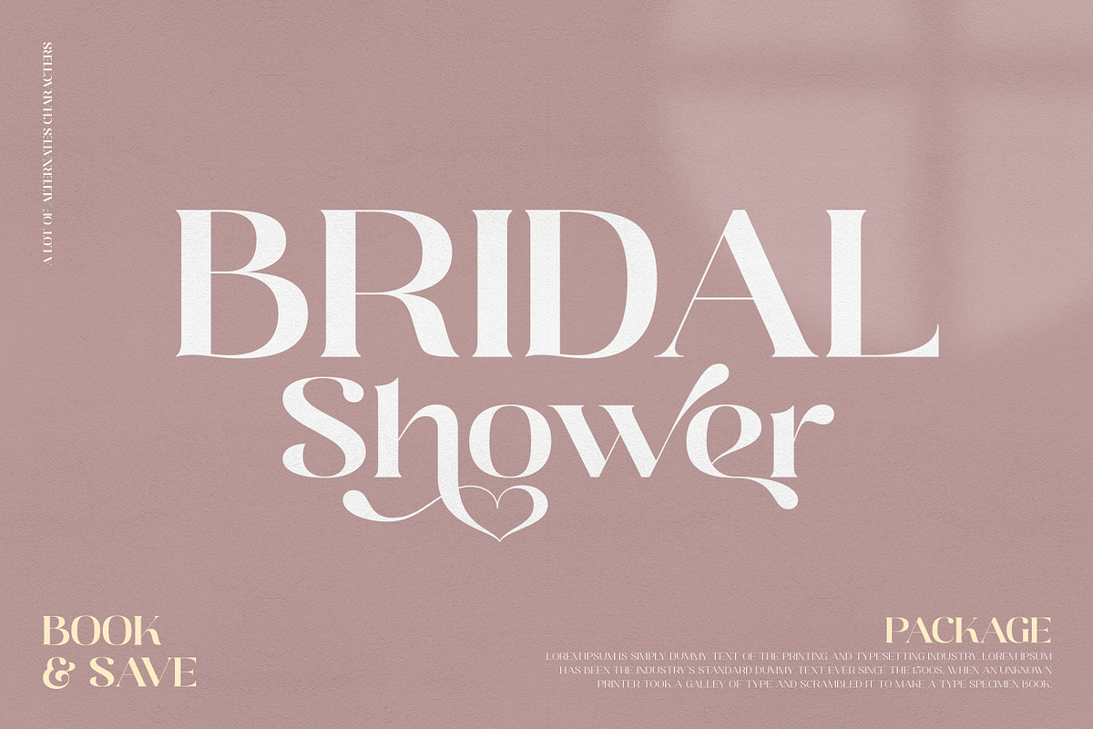 Distrela | Romantic Serif Font, a Serif Font by Ekahermawan (Photo 10 of 15)