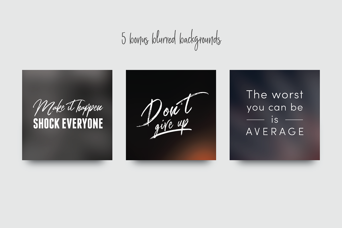 150 Inspirational Fitness Quotes, a Social Media Template by Delightful Design (Photo 5 of 9)