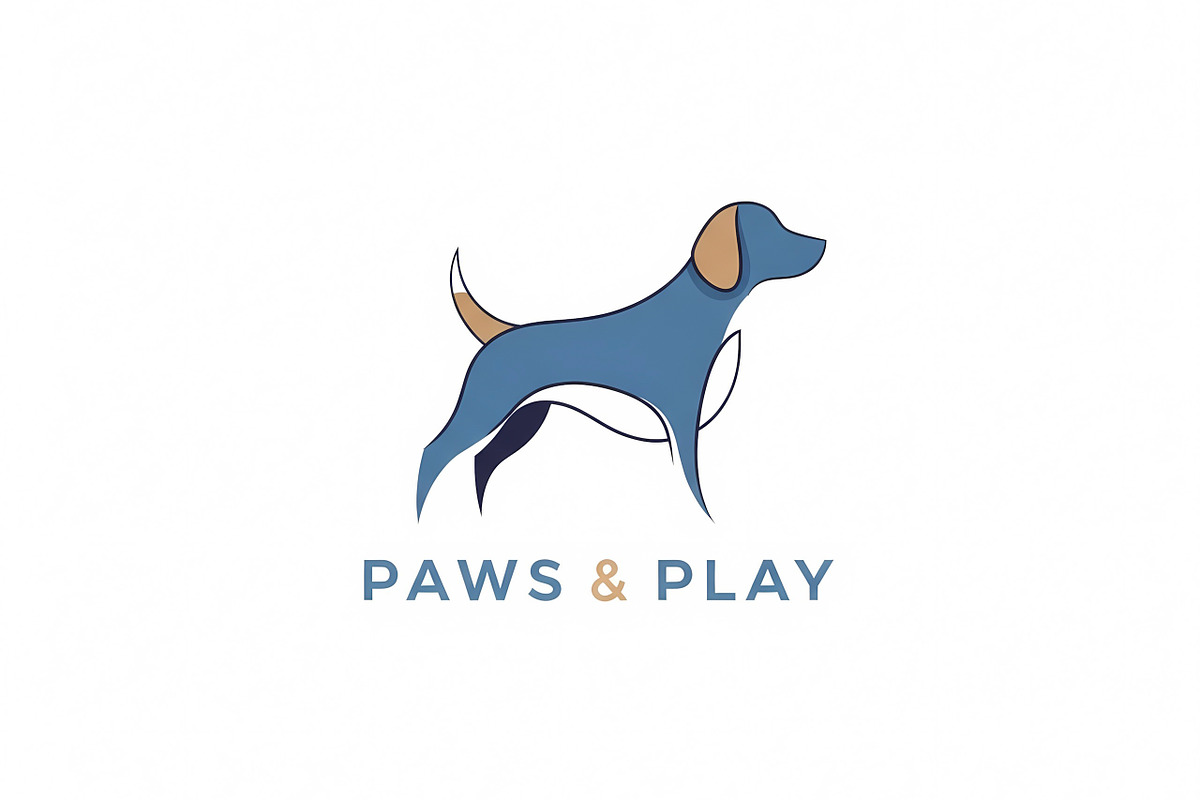 Paws Play Minimalist, a Branding & Logo Template by Logocreative (Photo 1 of 2)