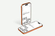iPhone Screen Device Mockup Bundle, an iPhone Mockup by graphypix (Thumbnail 9 of 14)