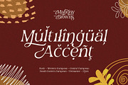 Mahony Browns Typeface, a Serif Font by alit design (Thumbnail 5 of 15)