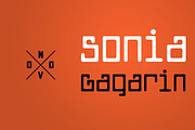 NT Sonia Gagarin, a Sans Serif Font by NovoTypo (Thumbnail 2 of 4)