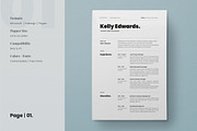 Resume Kelly, a Resume Template by Estartshop (Thumbnail 3 of 5)
