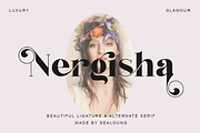 Nergisha, a Serif Font by Sealoung (Thumbnail 1 of 15)