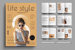 Fashion And Lifestyle Magazine, a Magazine Template by MightyDesign