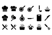 Kitchen Cooking Icon Vector Bundle, an Illustration by jahid234 (Thumbnail 26 of 51)
