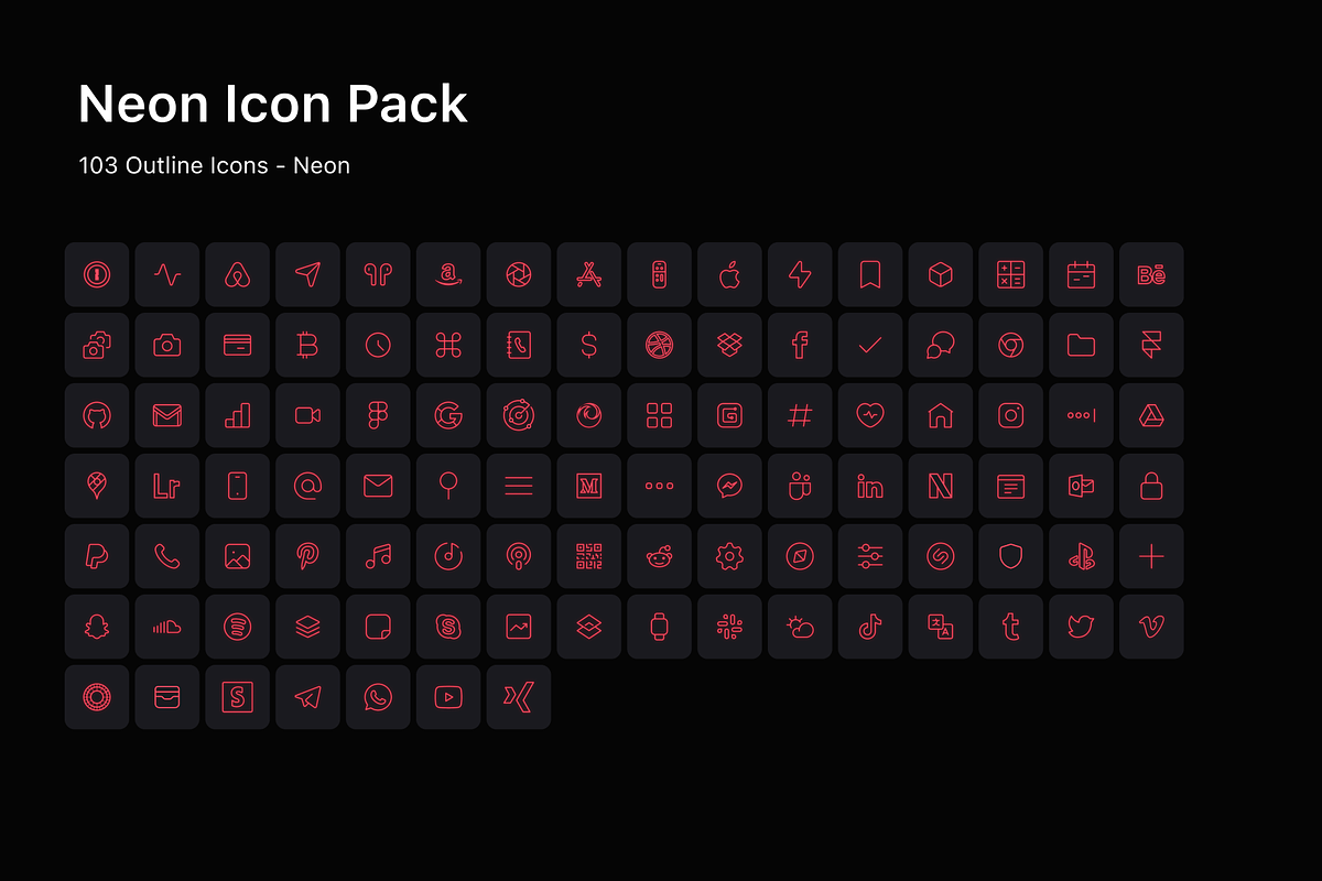 iOS 14 Minimal Icon Set, an Icon by Ghostpixel (Photo 9 of 11)