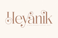 Heyanik New Modern Elegant Serif