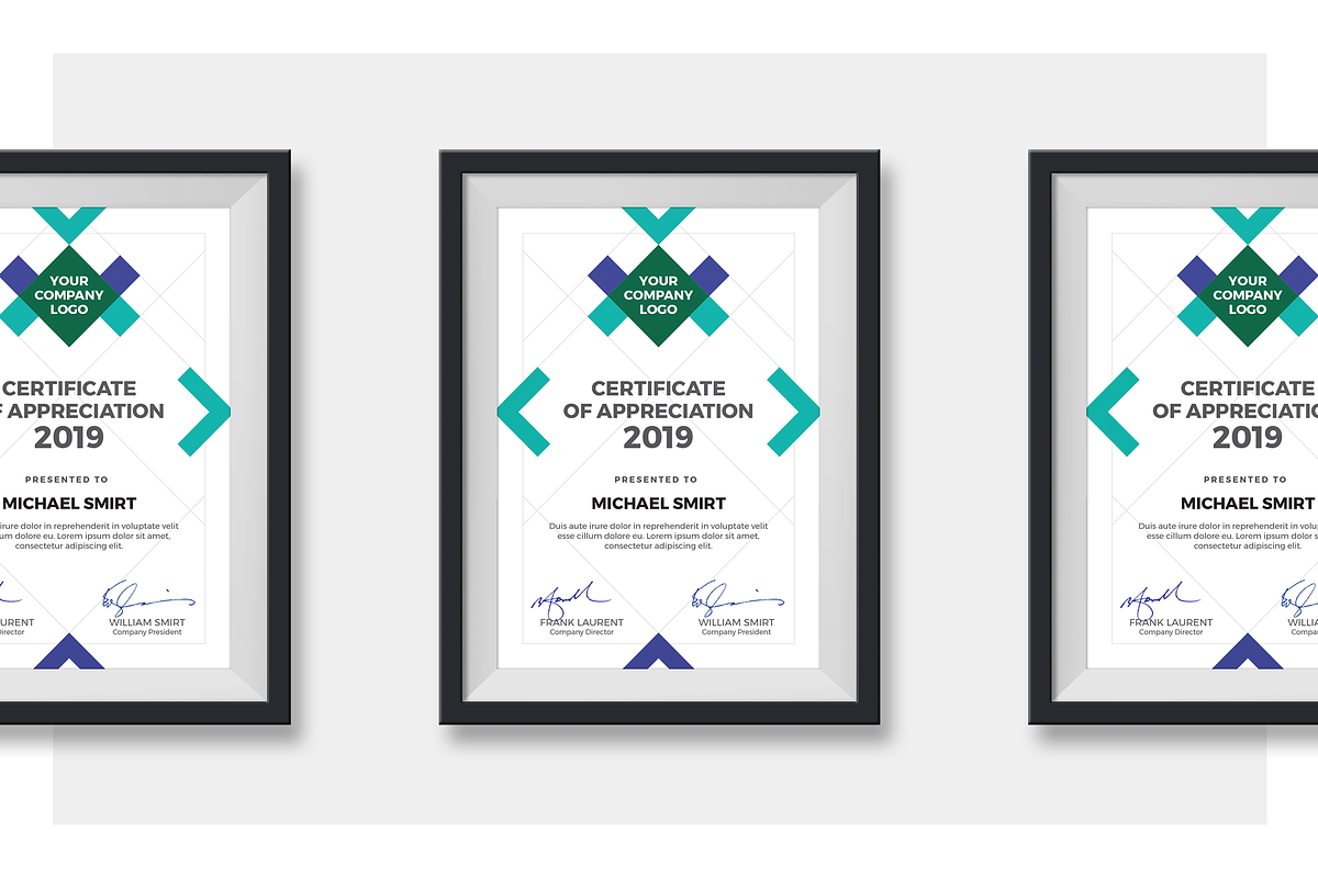 Multipurpose Certificates, a Stationery Template by silukEight (Photo 5 of 6)