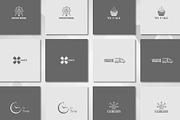 50 + Black and White Logo, a Branding & Logo Template by Aji Gallery (Thumbnail 12 of 14)