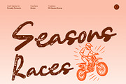 CS Alyaka Stamp, a Handwritten Font by Craft Supply Co. (Thumbnail 3 of 8)