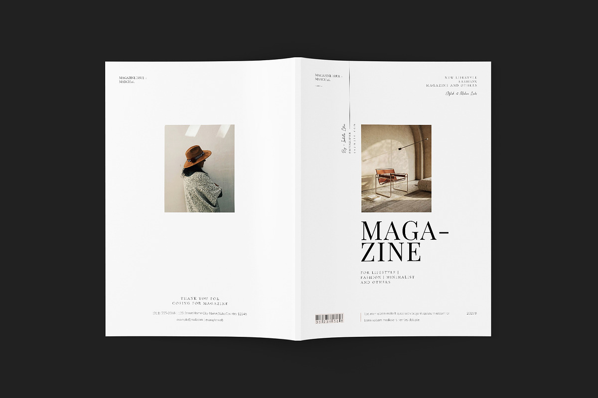 Lifestyle Magazine Template, a Magazine Template by ElvinPrint (Photo 20 of 23)