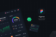 Crypto Whale Crypto NFT Dashboard Ui, an UI Kit Template by Creative Perspective (Thumbnail 2 of 8)