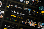 Blockchain Presentation Powerpoint, a Presentation Template by SquidPixey (Thumbnail 6 of 7)