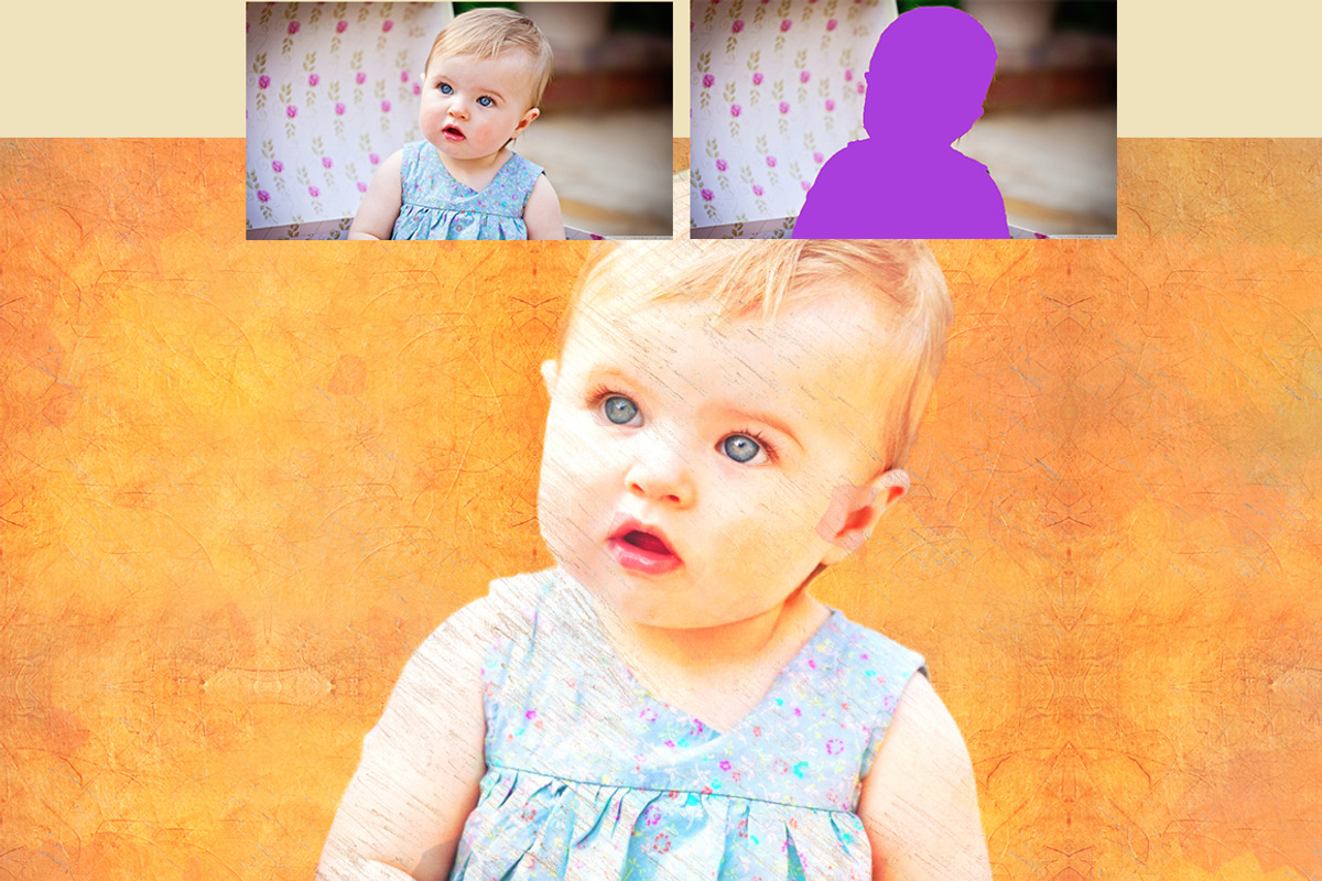 Vintage Abstract Photoshop Action preview 6