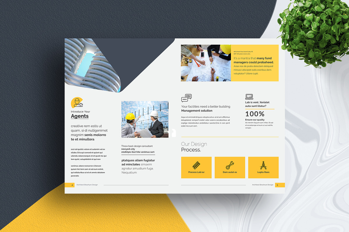 Brochure Indesign Template, a Brochure Template by Addaxx (Photo 3 of 7)