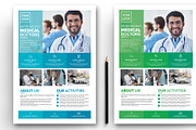 Indesign Medical Flyer Template, a Flyer Template by ARP Creation (Thumbnail 2 of 6)