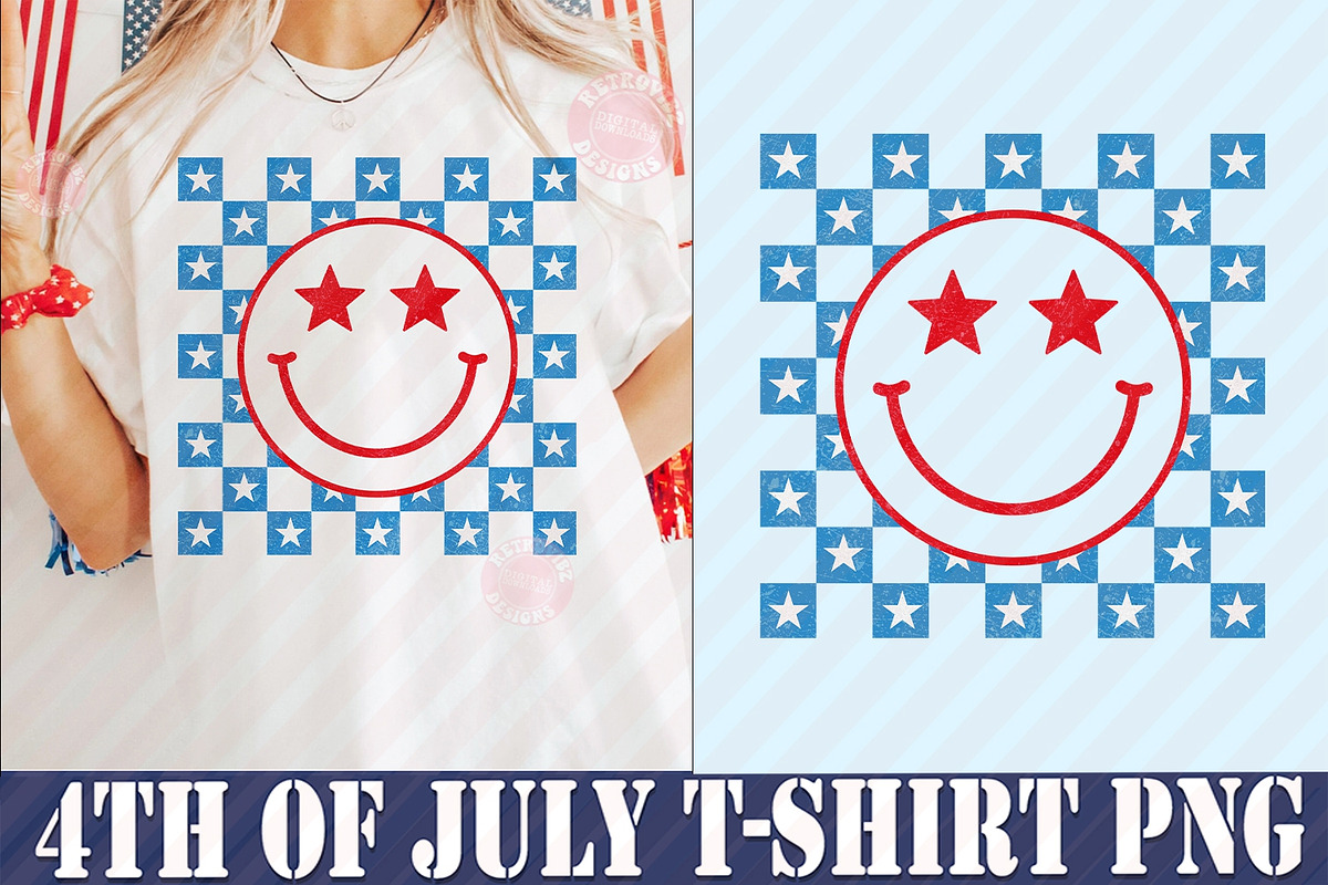 Retro 4th of July Sublimation Bundle, an Object Graphic by RETROVIBZDESIGNS (Photo 2 of 11)