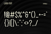 Lunex, a Sans Serif Font by Lemockup (Thumbnail 3 of 9)
