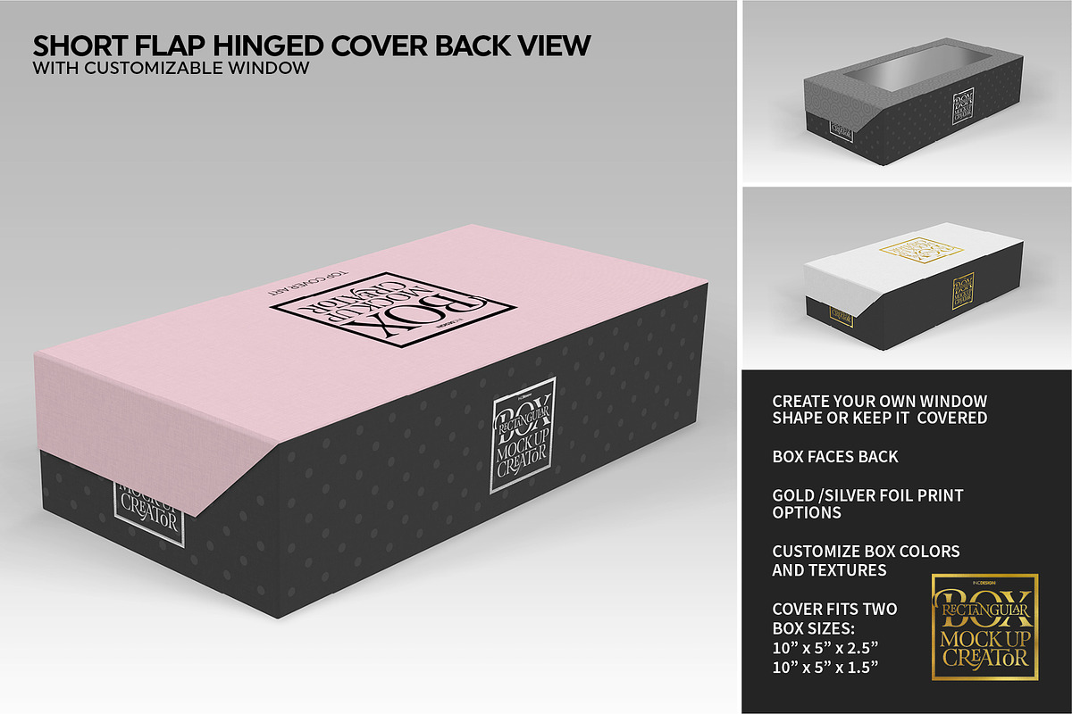 Rectangular Box Mock Up Creator, a Packaging Mockup by INCDesign (Photo 23 of 44)