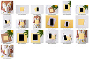 Yellow Pops Mockups (15+ Images), an iPhone Mockup by Ivory Mix (Thumbnail 2 of 2)