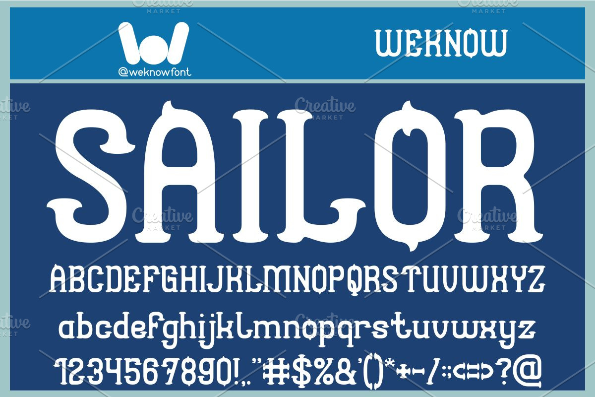 Seashore font, a Serif Font by weknow (Photo 4 of 5)