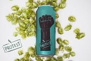16oz Beer Can Mockup, a Packaging Mockup by SmartDesigns (Thumbnail 2 of 4)