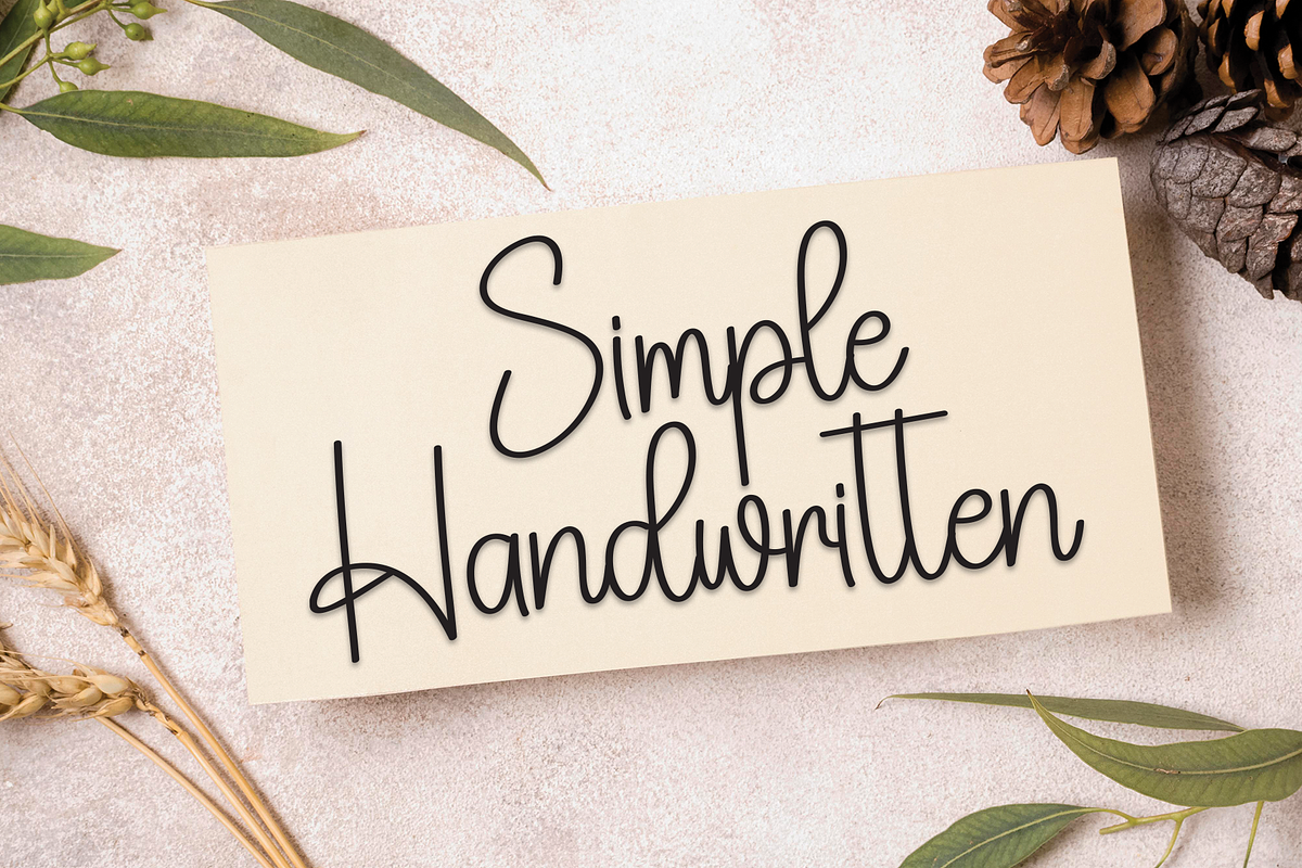Bleaching | Script Font, a Handwritten Font by Scratchones (Photo 5 of 8)