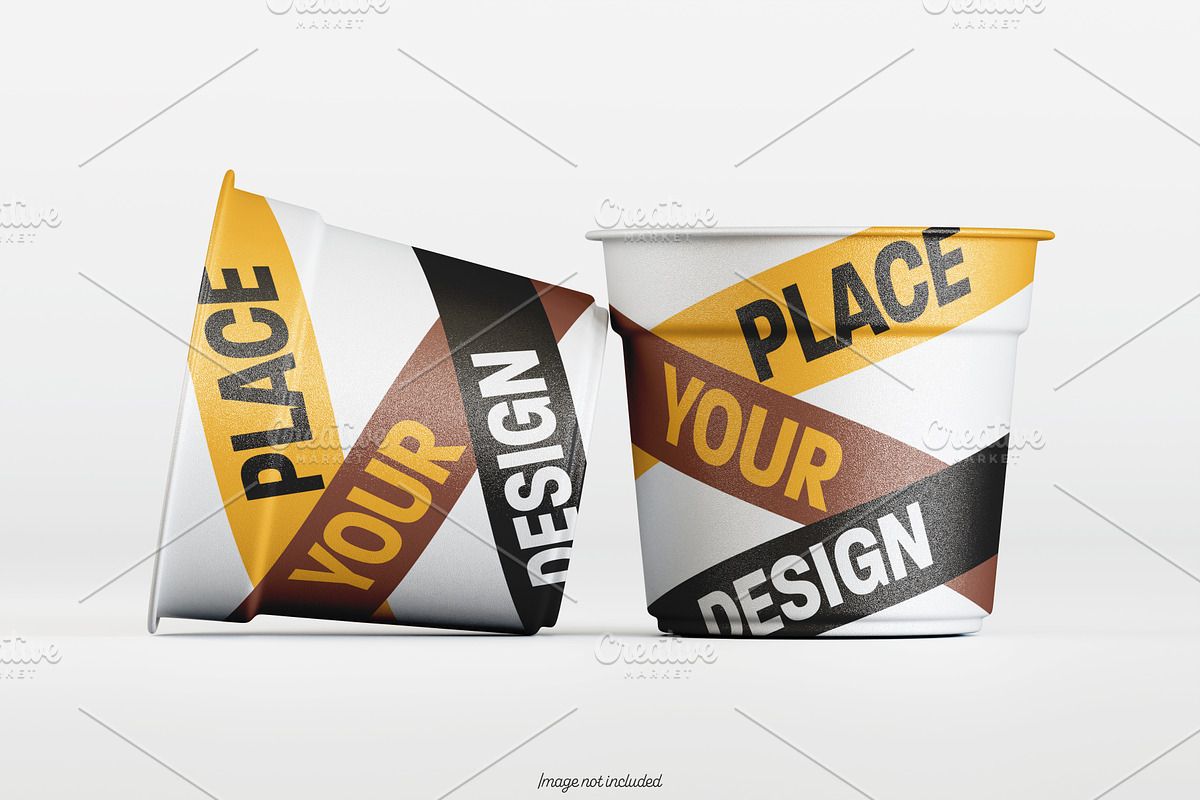 Ice cream cup mockup bundles V1, a Packaging Mockup by Ambo Ampeng (Photo 16 of 19)