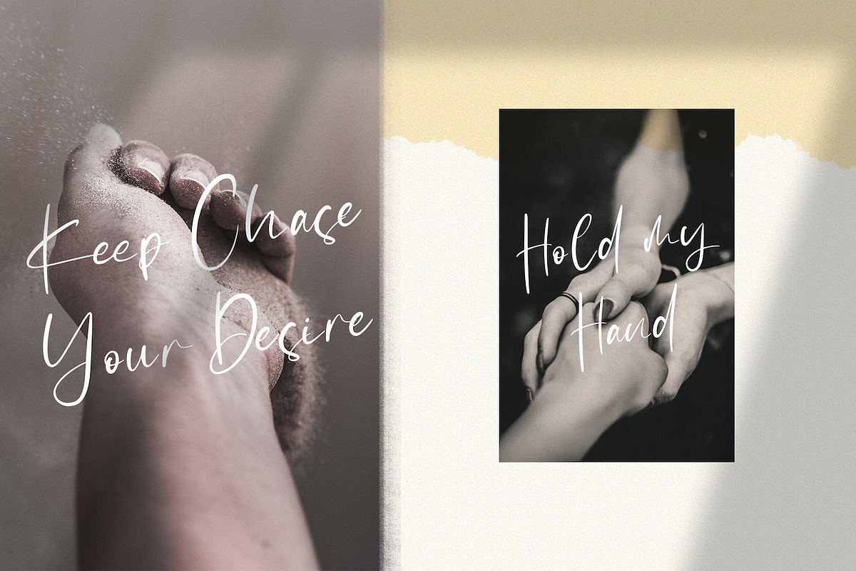 Catthy Wellingten - Handwritten Font preview 5