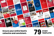Realtor Instagram Canva Templates, a Social Media Template by Galaxybomb (Thumbnail 5 of 10)